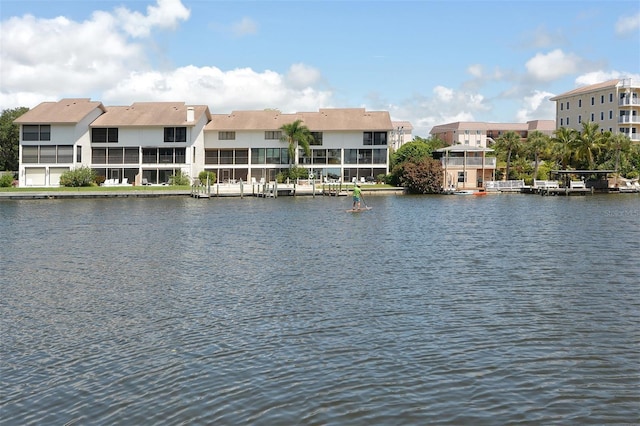 8779 Midnight Pass Rd Unit 406H, Sarasota, FL 34242 - water view with nearby suburban area