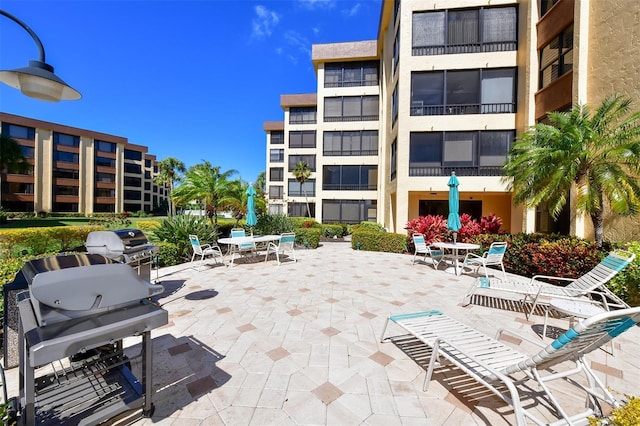 8779 Midnight Pass Rd Unit 406H, Sarasota, FL 34242 - view of patio / terrace featuring area for grilling
