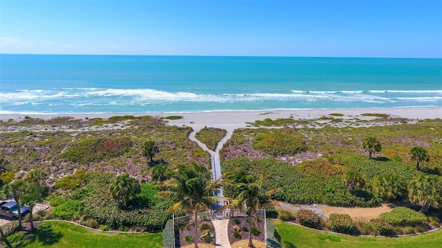 8779 Midnight Pass Rd Unit 406H, Sarasota, FL 34242 - bird's eye view of unending shoreline