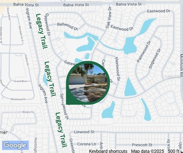 1805 Springwood Dr, Sarasota, FL 34232 - map / location