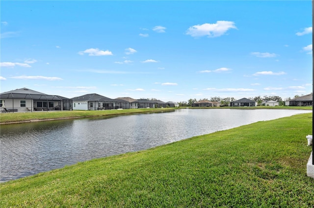 water view with a residential view