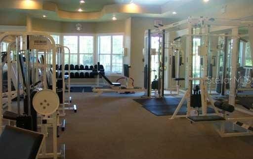 view of exercise room