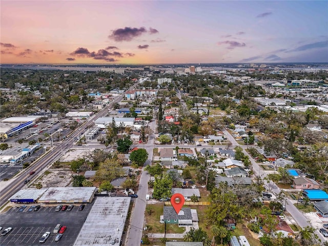 drone / aerial view