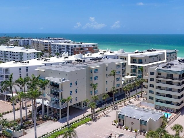 6512 Midnight Pass Rd Unit 504, Sarasota, FL 34242 - drone / aerial view of apartment complex / building and a large body of water