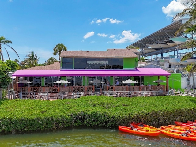 6512 Midnight Pass Rd Unit 504, Sarasota, FL 34242 - surrounding community with a water view
