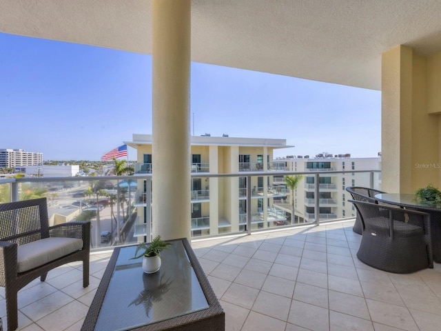 6512 Midnight Pass Rd Unit 504, Sarasota, FL 34242 - balcony featuring a city view