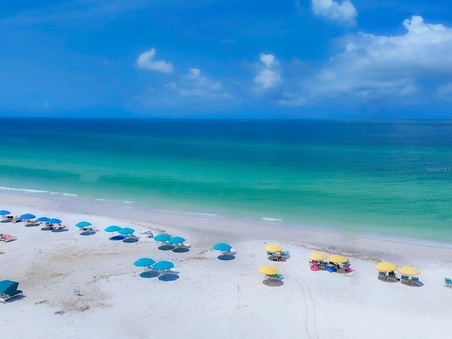 6512 Midnight Pass Rd Unit 504, Sarasota, FL 34242 - water view featuring nearby beach