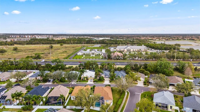 bird's eye view featuring a residential view