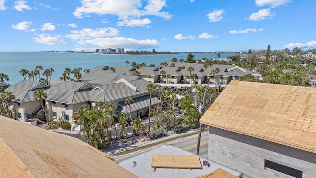 water view featuring nearby suburban area