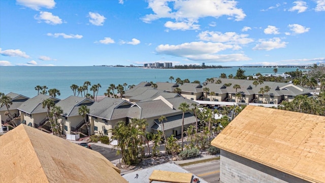 water view featuring nearby suburban area