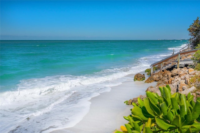 3909 Casey Key Rd, Nokomis, FL 34275 - water view with local beach