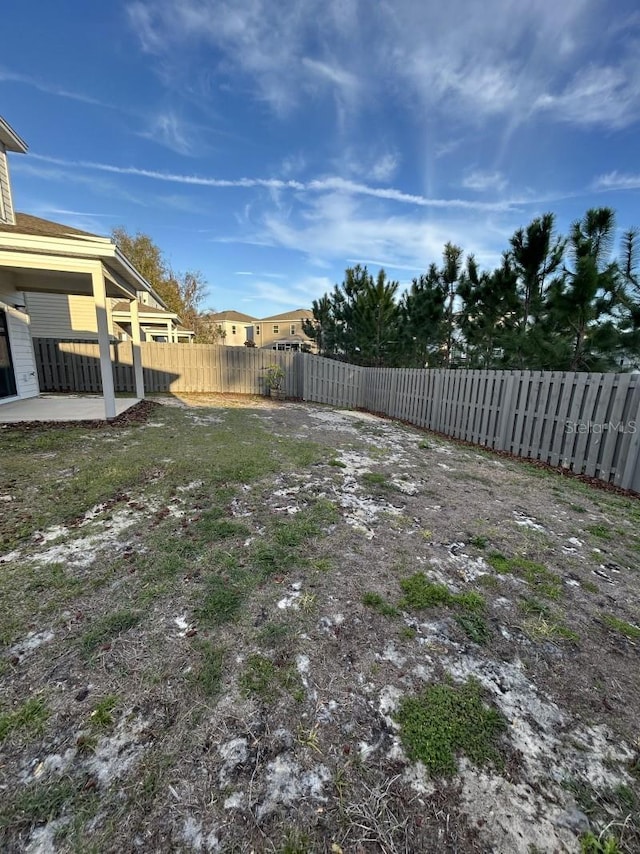 13633 NW 14th Pl, Newberry, FL 32669 - view of yard with a patio area and a fenced backyard