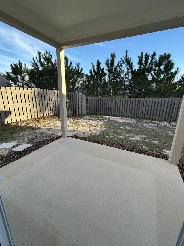 13633 NW 14th Pl, Newberry, FL 32669 - view of patio / terrace featuring a fenced backyard