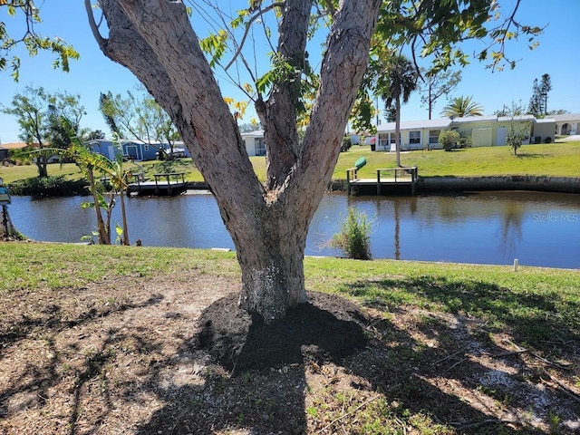 property view of water