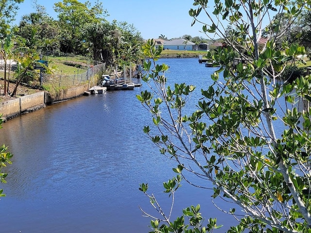 property view of water