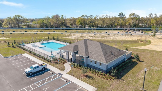 6677 SW 81st Loop, Ocala, FL 34476 - birds eye view of property