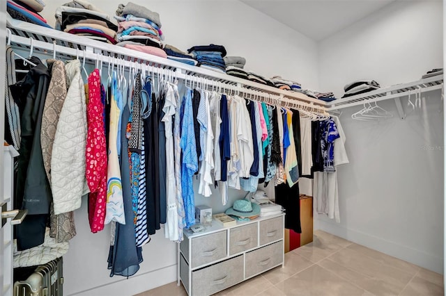 6027 White Mangrove Ln, Bradenton, FL 34210 - spacious closet with light tile patterned flooring