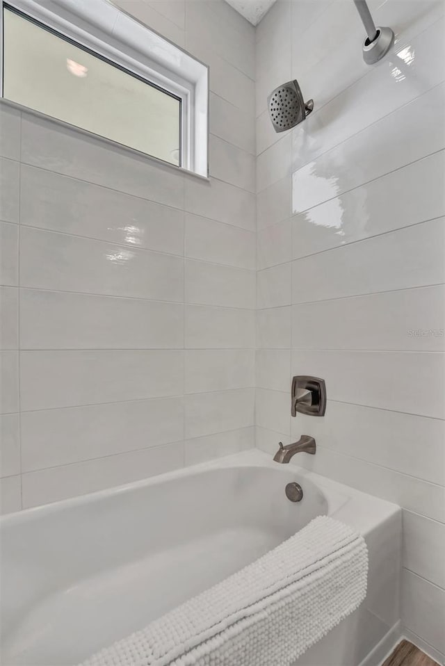 6027 White Mangrove Ln, Bradenton, FL 34210 - bathroom featuring shower / bathing tub combination