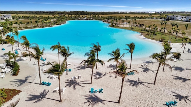 6027 White Mangrove Ln, Bradenton, FL 34210 - bird's eye view featuring a water view