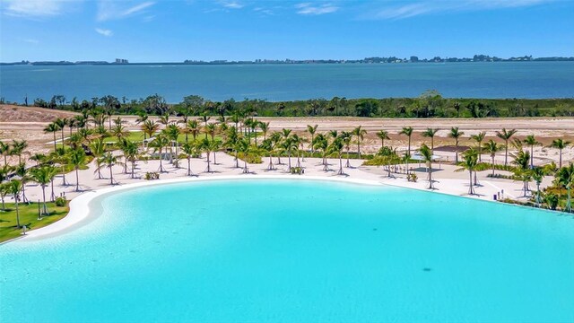 6027 White Mangrove Ln, Bradenton, FL 34210 - exterior space with a water view
