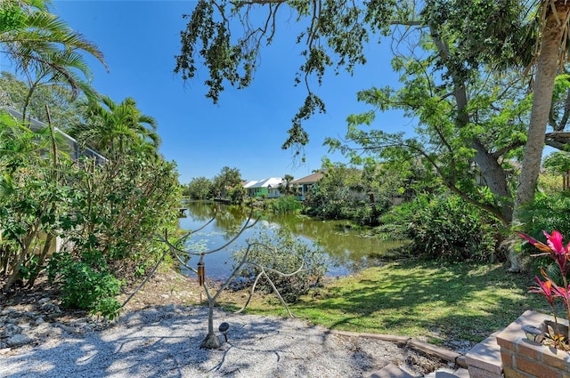 property view of water