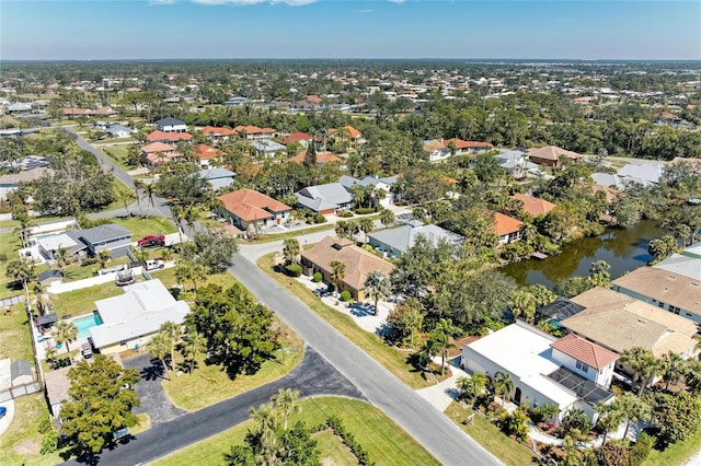 bird's eye view featuring a residential view