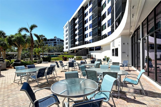 view of patio / terrace featuring outdoor dining area