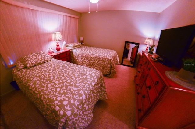 bedroom featuring carpet floors