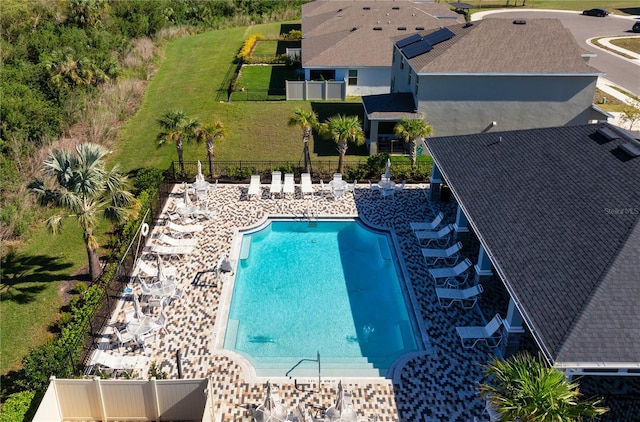 3677 Turning Tides Ter, Bradenton, FL 34208 - community pool with a patio area