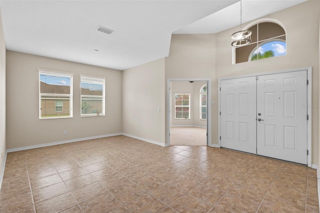 5412 72nd Ter E, Ellenton, FL 34222 - tiled entrance foyer with baseboards and a high ceiling