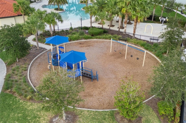 view of community playground