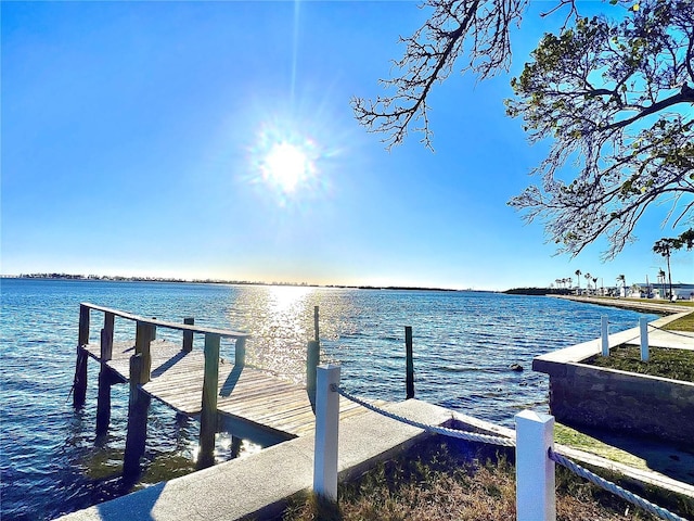 4524 106th St W, Bradenton, FL 34210 - dock area with a water view