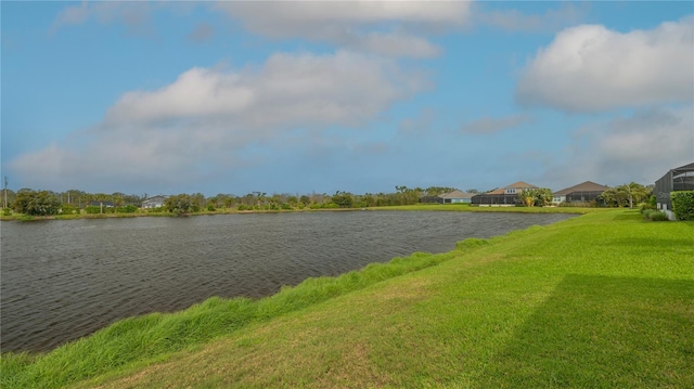 property view of water