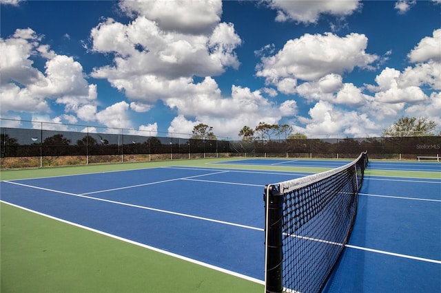 800 Everest Rd, Venice, FL 34293 - view of sport court with community basketball court and fence