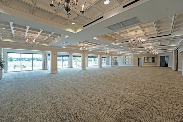 interior space featuring visible vents