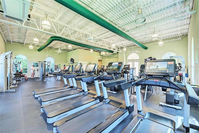 5 Barbados Rd Unit 31, Englewood, FL 34223 - view of gym
