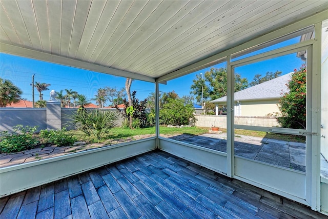 5 Barbados Rd Unit 31, Englewood, FL 34223 - view of unfurnished sunroom