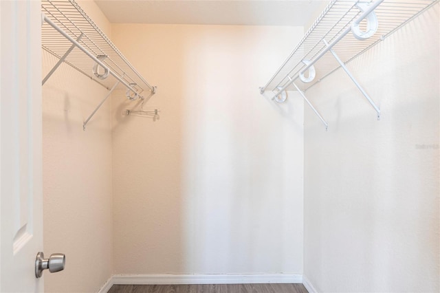 4659 Alligator Dr, Venice, FL 34293 - spacious closet with wood finished floors