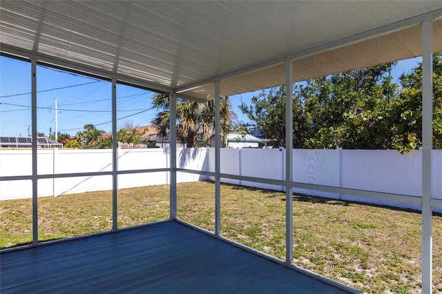 4659 Alligator Dr, Venice, FL 34293 - view of unfurnished sunroom