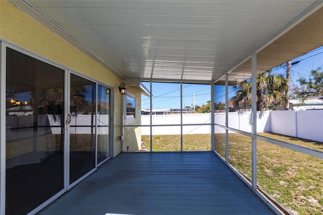4659 Alligator Dr, Venice, FL 34293 - view of unfurnished sunroom