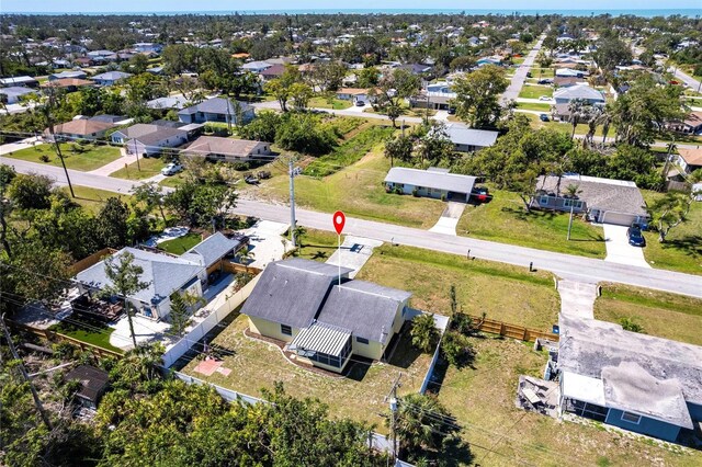 4659 Alligator Dr, Venice, FL 34293 - aerial view with a residential view