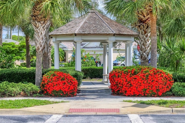 surrounding community featuring a gazebo