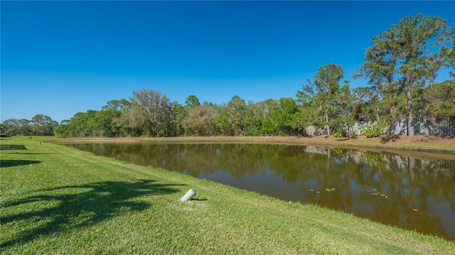 property view of water