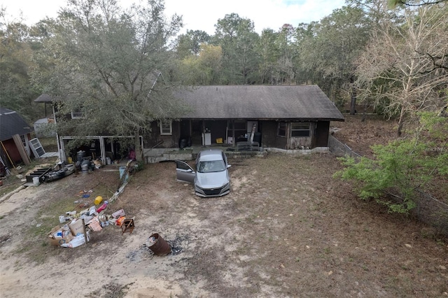 view of rear view of house