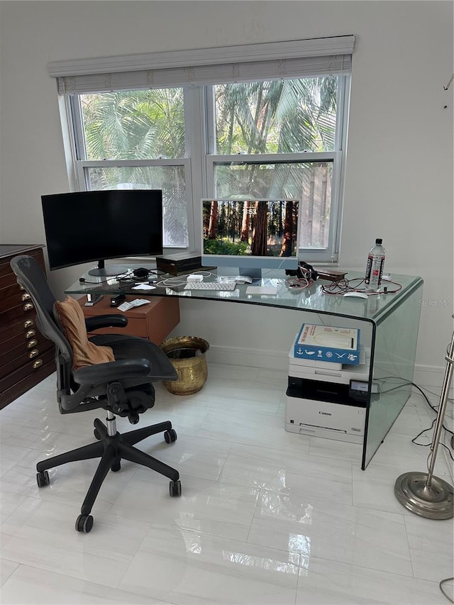 view of office space