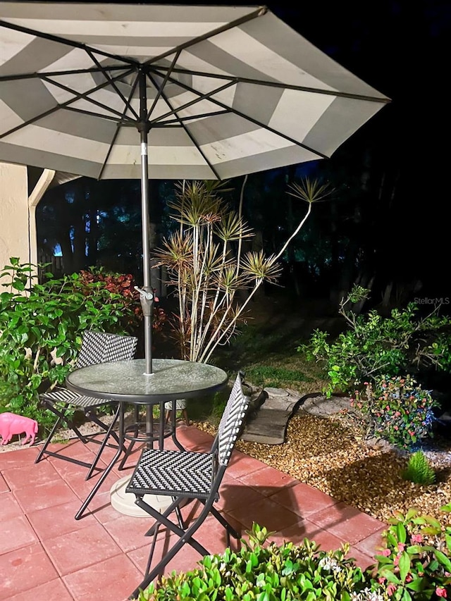 view of patio / terrace with outdoor dining space