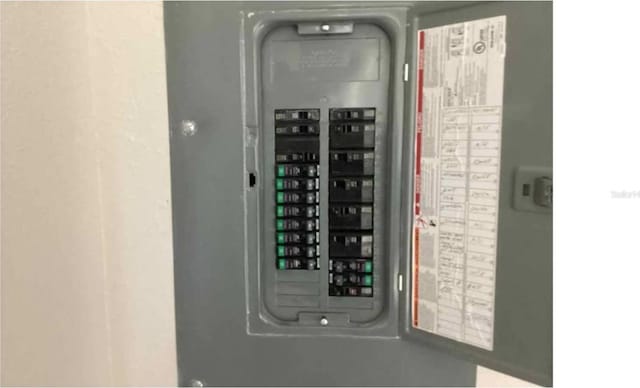 utilities with electric panel