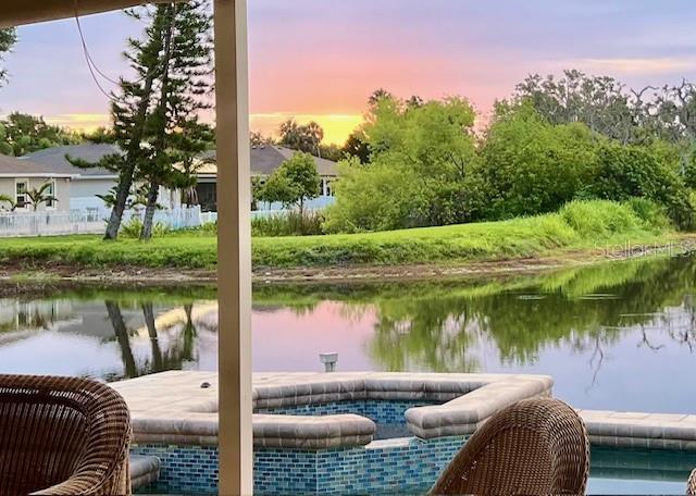 3419 31st St E, Bradenton, FL 34208 - dock featuring a water view