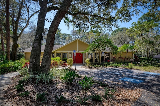 view of ranch-style house