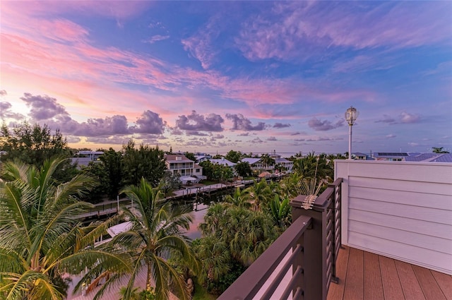 516 Kumquat Dr, Anna Maria, FL 34216 - view of wooden terrace